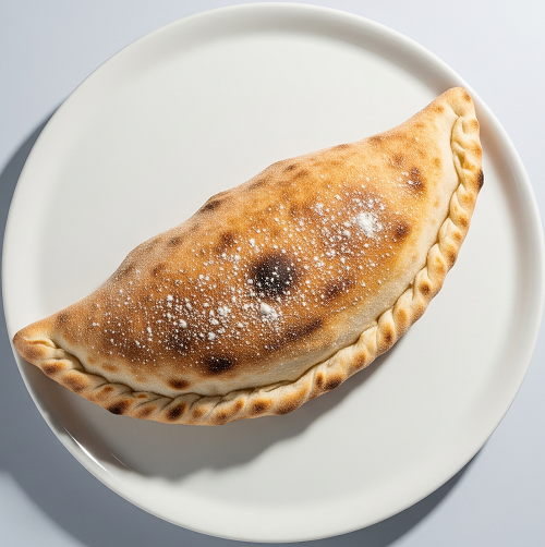 Calzone ( Flat ) Pizza 
